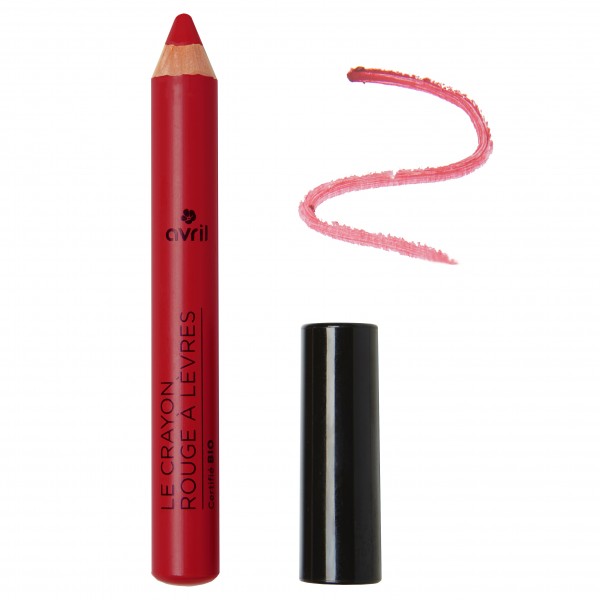 Crayon rouge à lèvres Chataigne Bio Avril