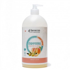 Shampoing Bio Benecos Sensation de douceur Abricot Olive 950ml