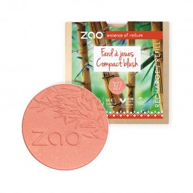 Recharge pour fard à joues 327 Rose Corail Zao Make Up 9g