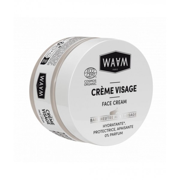 Crème Visage Base neutre WAAM 100ml
