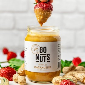 Beurre de cacahuètes bio Nature Go Nuts 270g