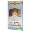 Tablette de chocolat au lait 40% aux éclats de biscuits bio 100g Saveurs & Nature