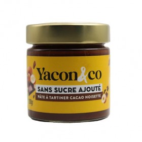 Pâte à tartiner cacao noisette bio YACON & CO 200g