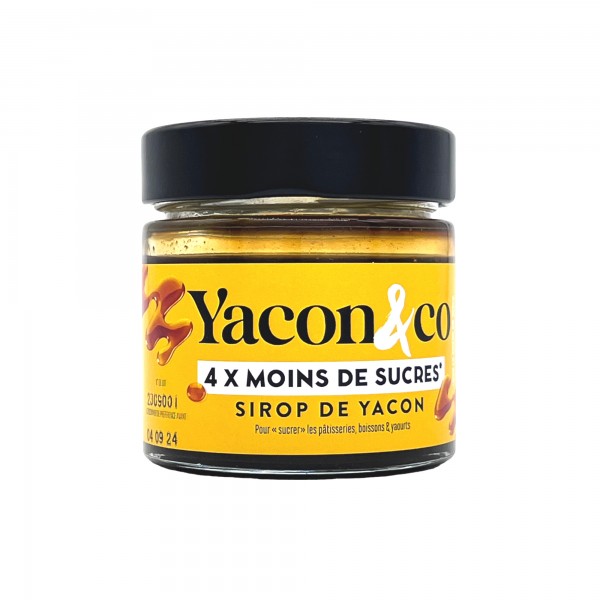 Sirop de Yacon bio YACON & CO 200g