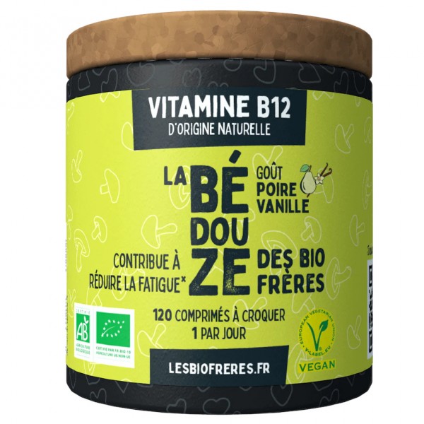 Vitamine B12 La Bédouze Poire Vanille 120 comprimés