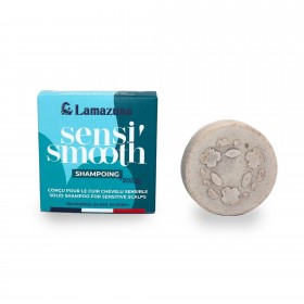 Shampoing solide Lamazuna Cuir Cehvelu Sensible Poudre de Pivoine 70ml