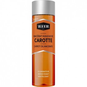 Huile de carotte WAAM 100% pure et végétale 75ml