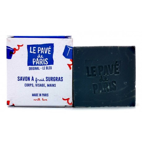 Savon à froid Atelier Populaire Le Pavé de Paris Original Le bleu 150g