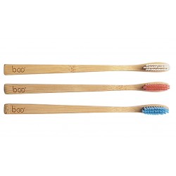 Brosse à dents poils bleu médium Bambou Adulte My Boo Company