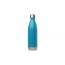 Bouteille isotherme chaud froid Originals Turquoise qwetch 750ml