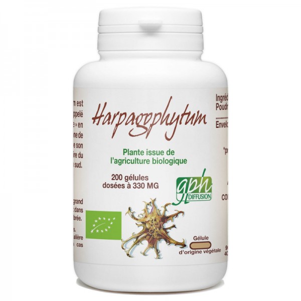 Harpagophytum Bio 330mg - 200 gelules végétales