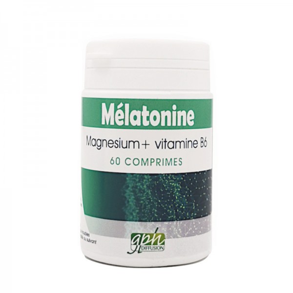 Mélatonine magnésium et vitamine B6 60 comprimés Gph Diffusion